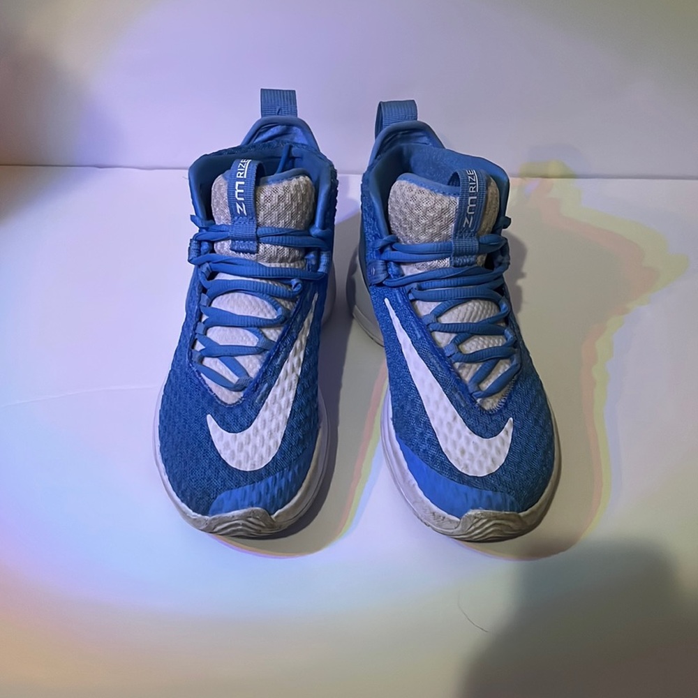 Blue Nike ZM rise, size:4.5
